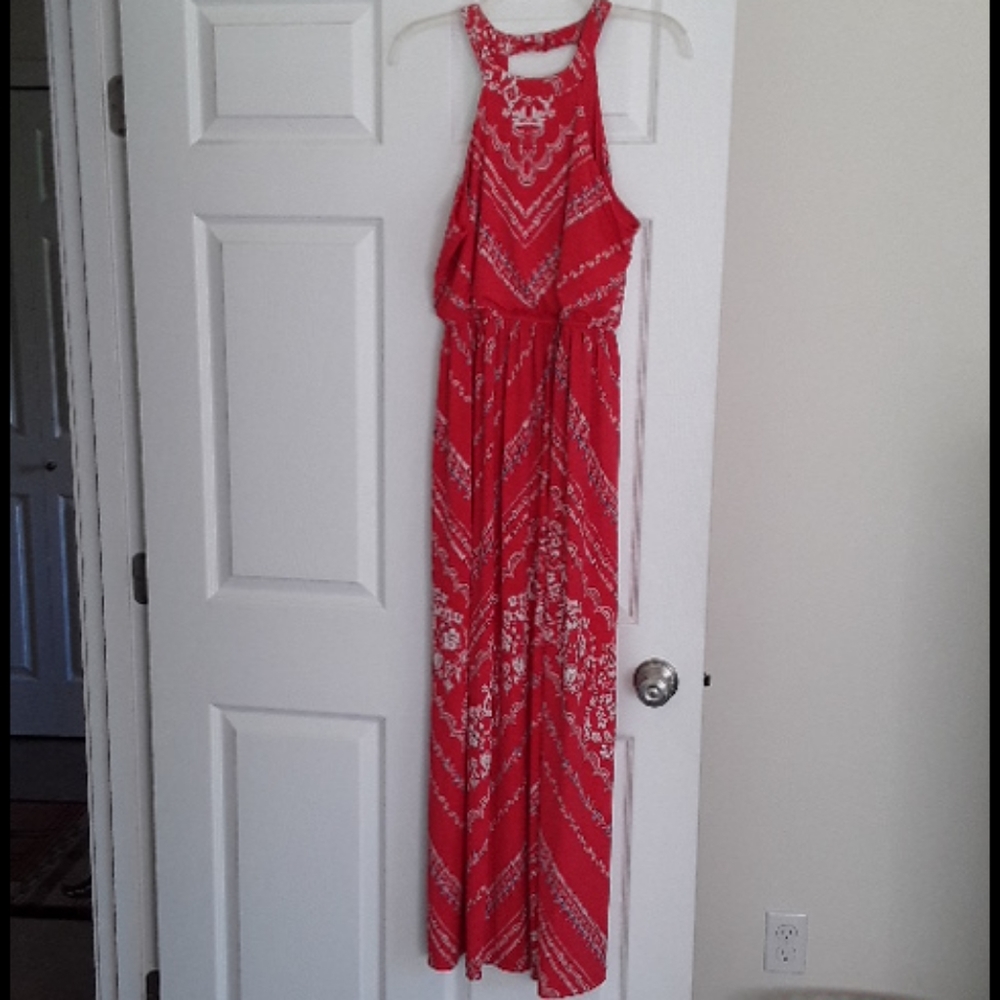 Ankle length summer dress